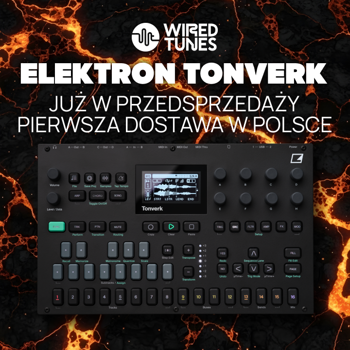 Elektron Tonverk – rewolucyjny sampler polifoniczny i procesor audio