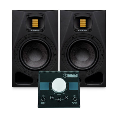 ADAM A7V + Mackie Big Knob Passive