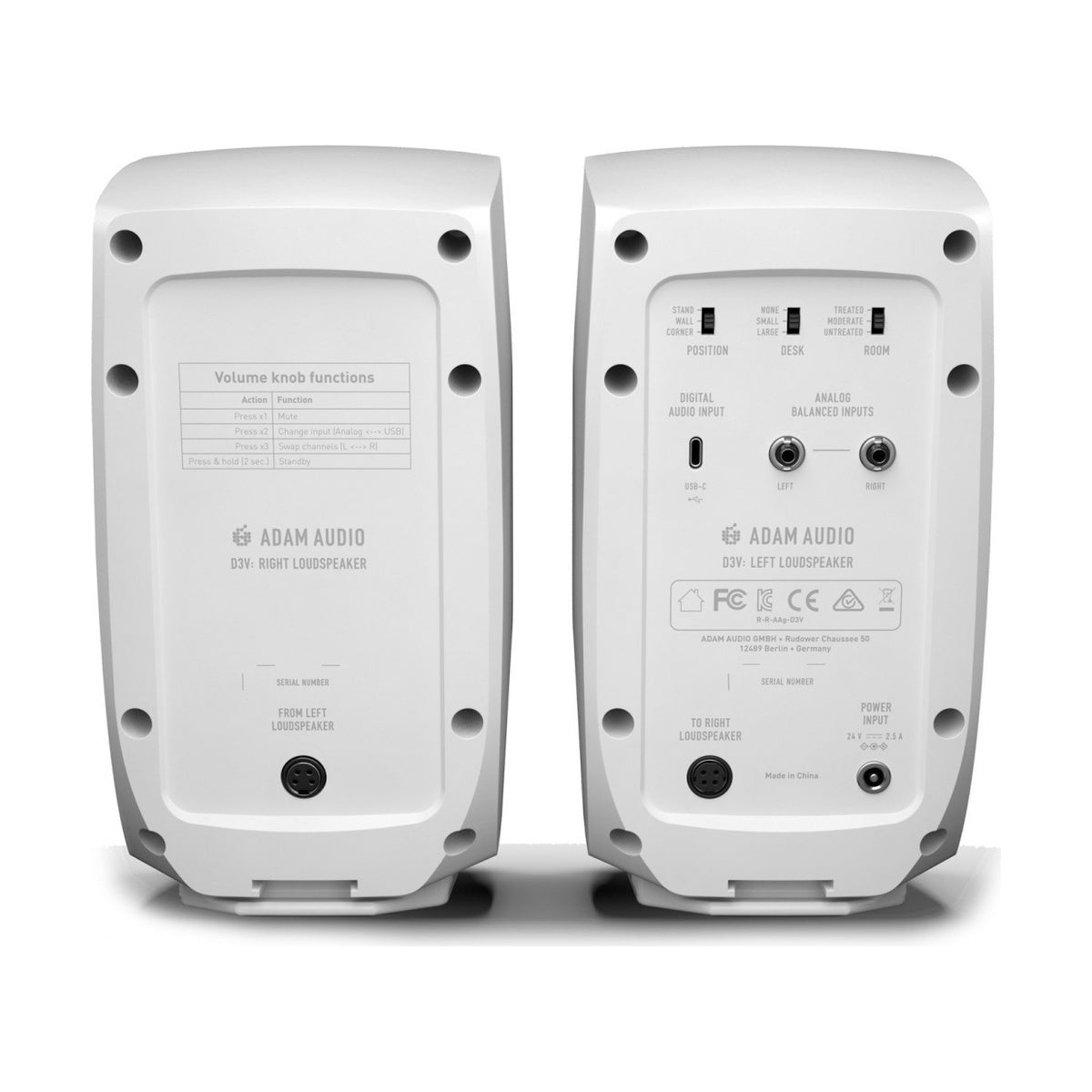 ADAM D3V White
