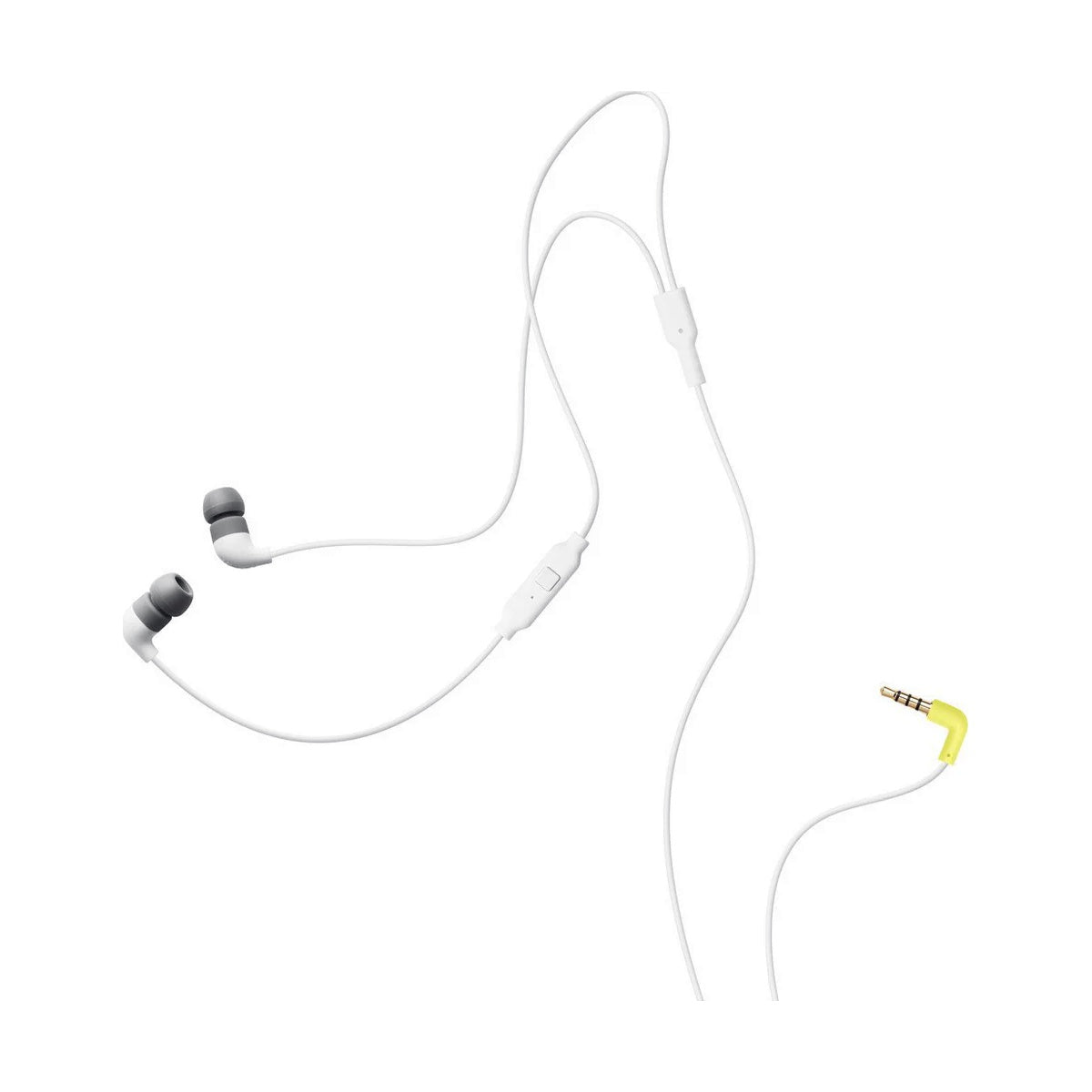AIAIAI Pipe Earphone w/one button mic White