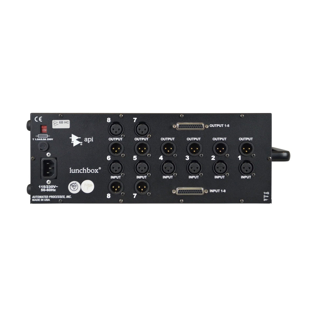 API Audio 6-slot lunchbox® (6B-HC)
