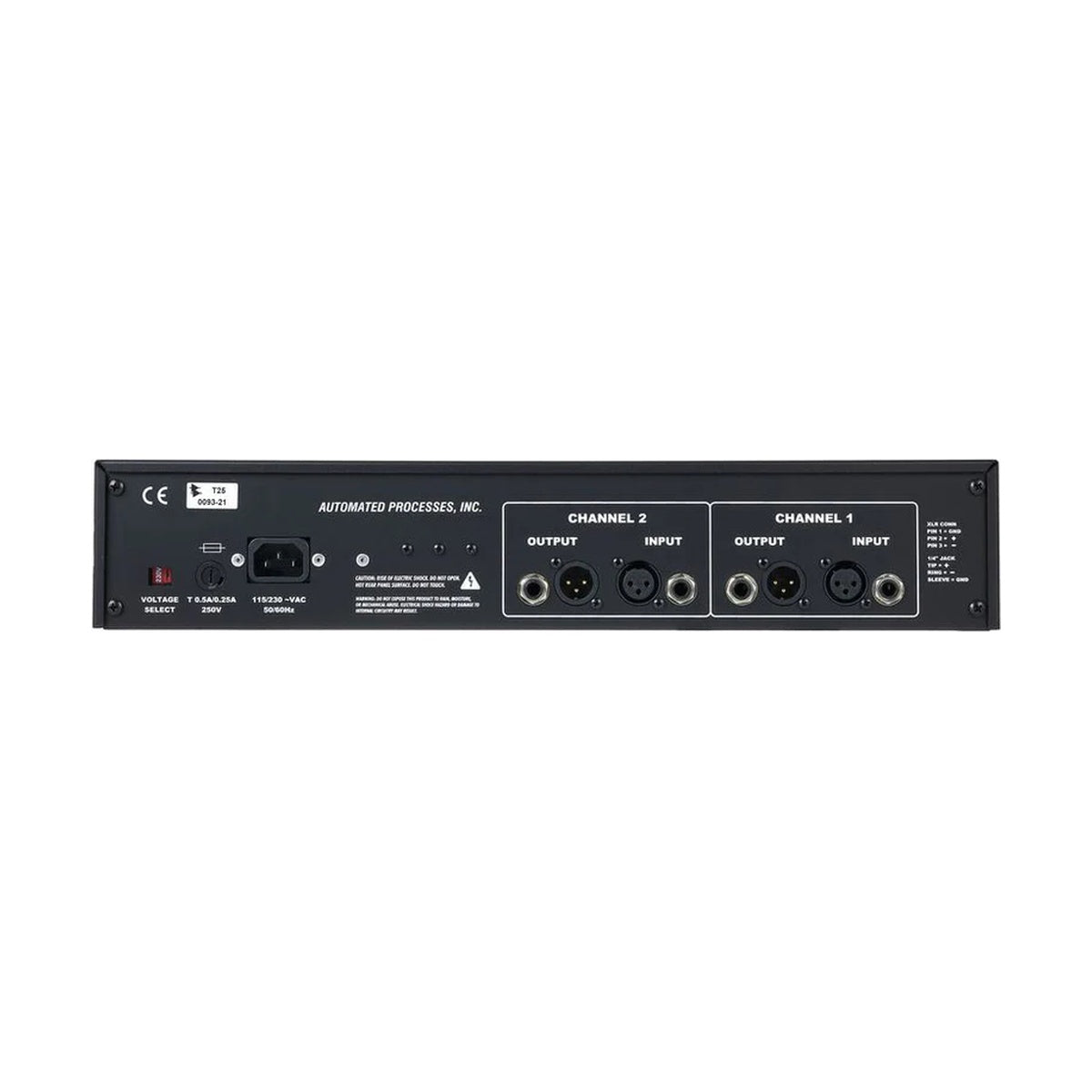 API Audio SELECT T25 2-CHANNEL TUBE COMPRESSOR