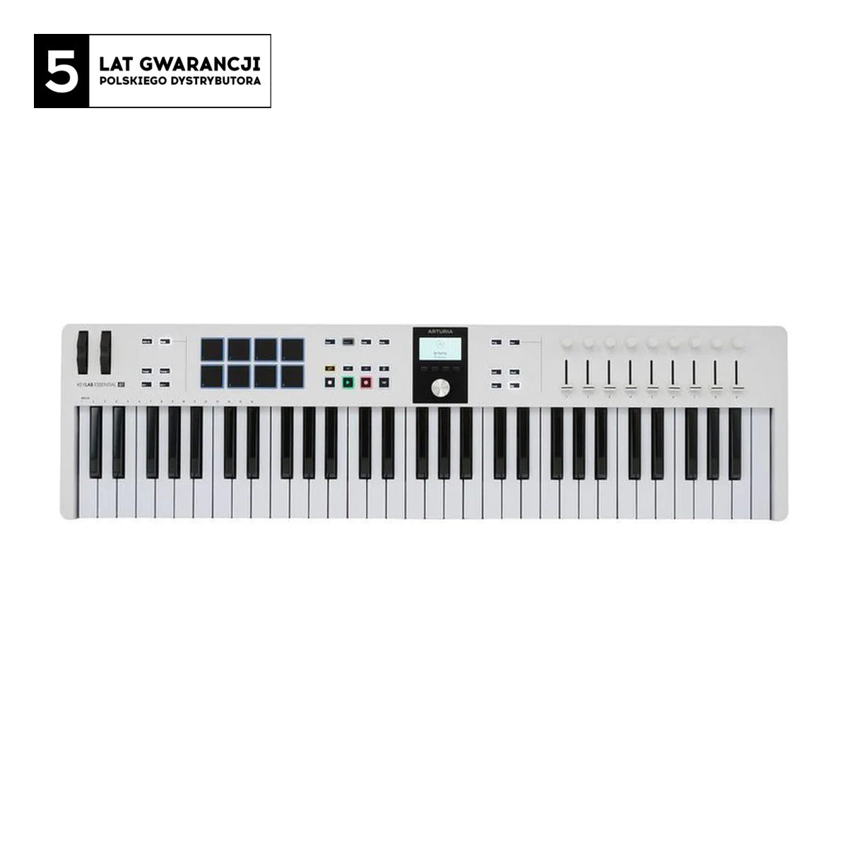 ARTURIA KeyLAB Essential 61 mk3 White