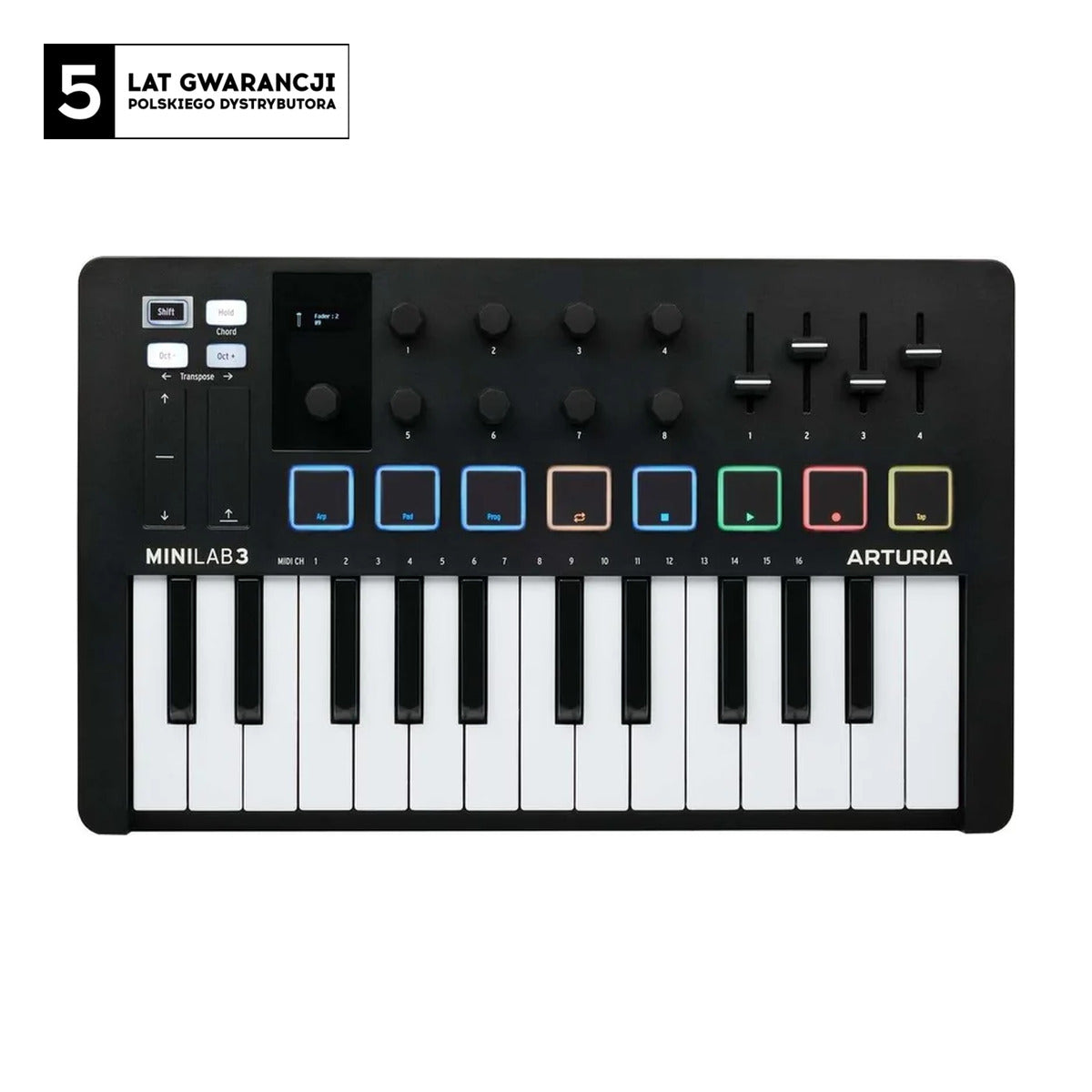 Arturia MiniLab 3 Black