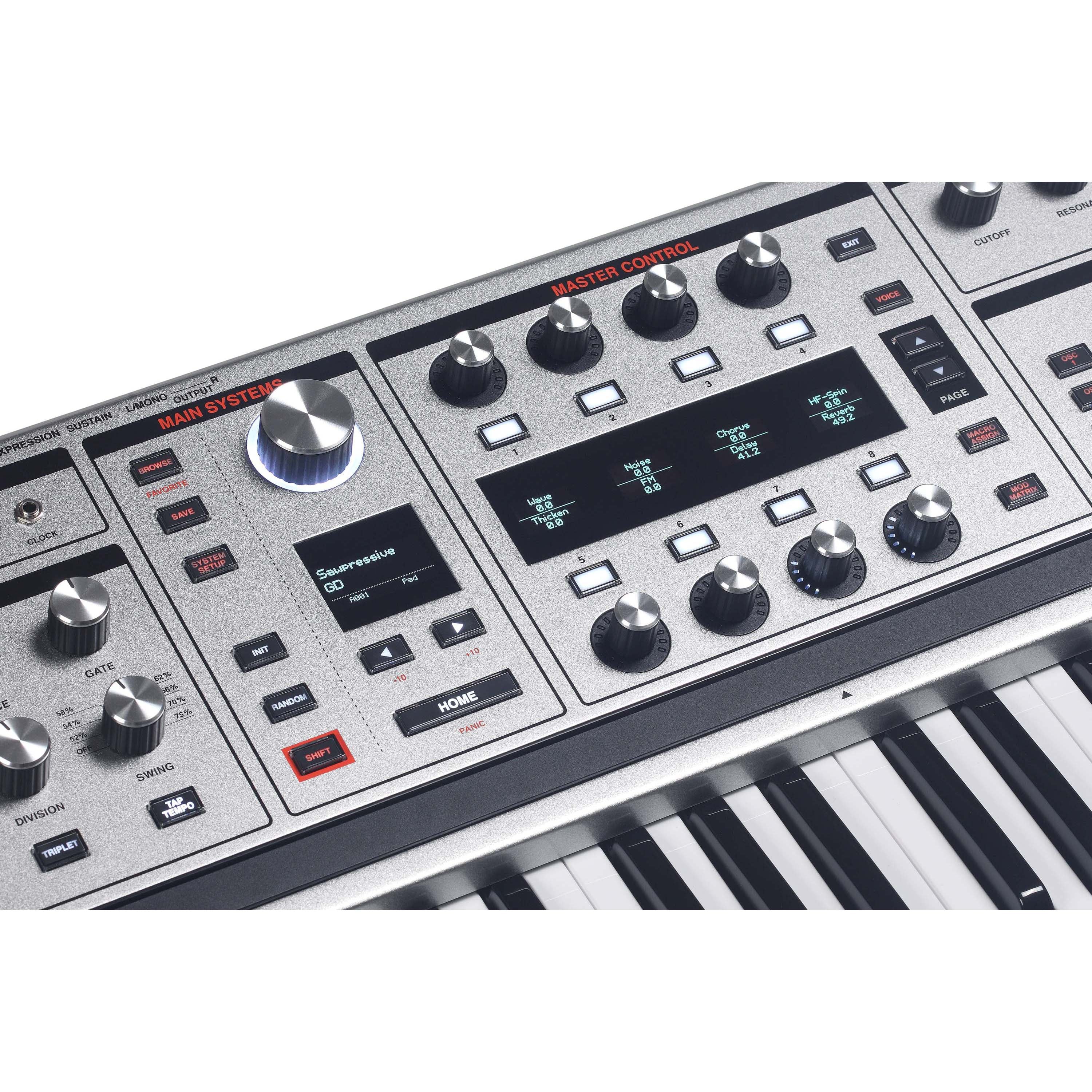 ASM Hydrasynth Keyboard Silver Edition