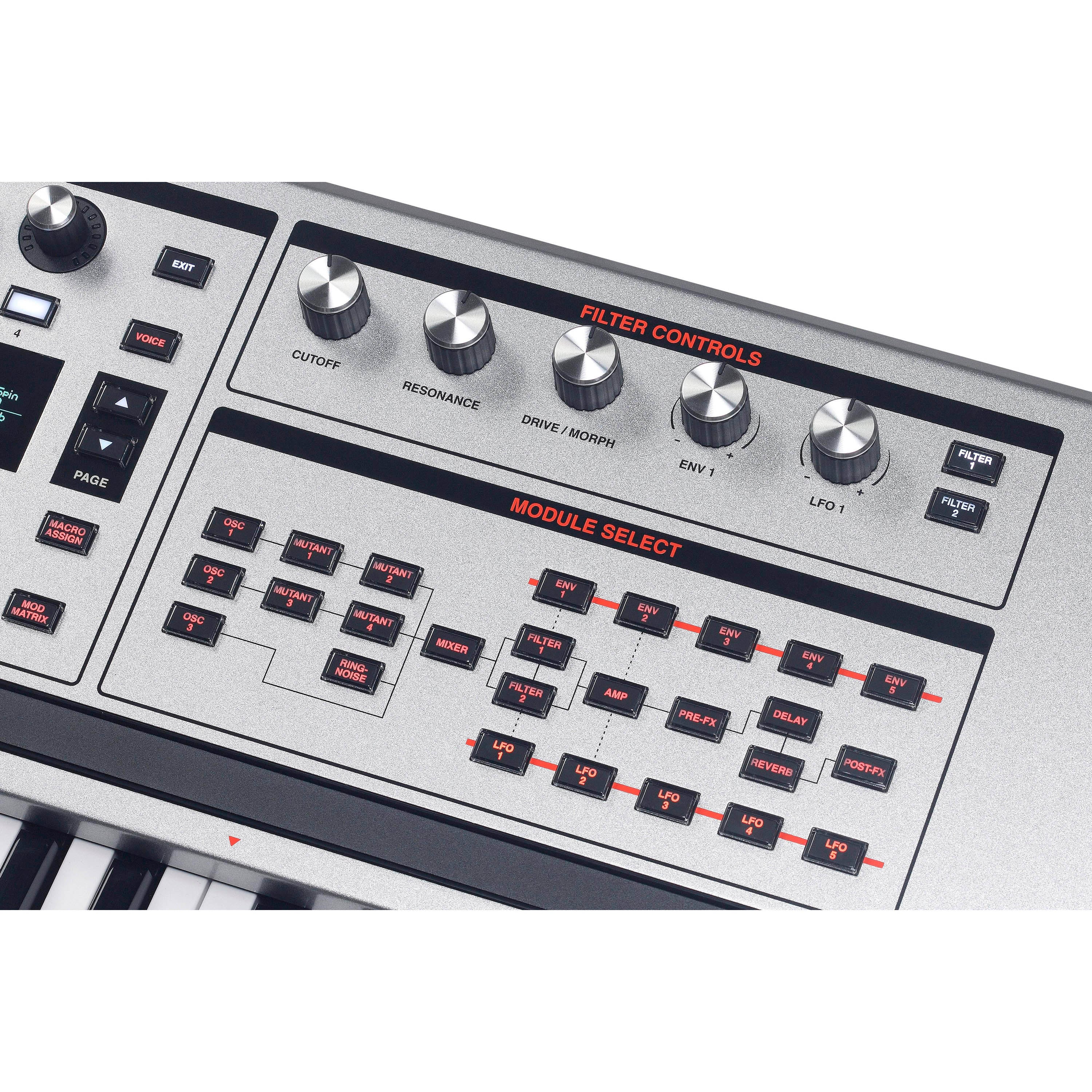 ASM Hydrasynth Deluxe Silver Edition