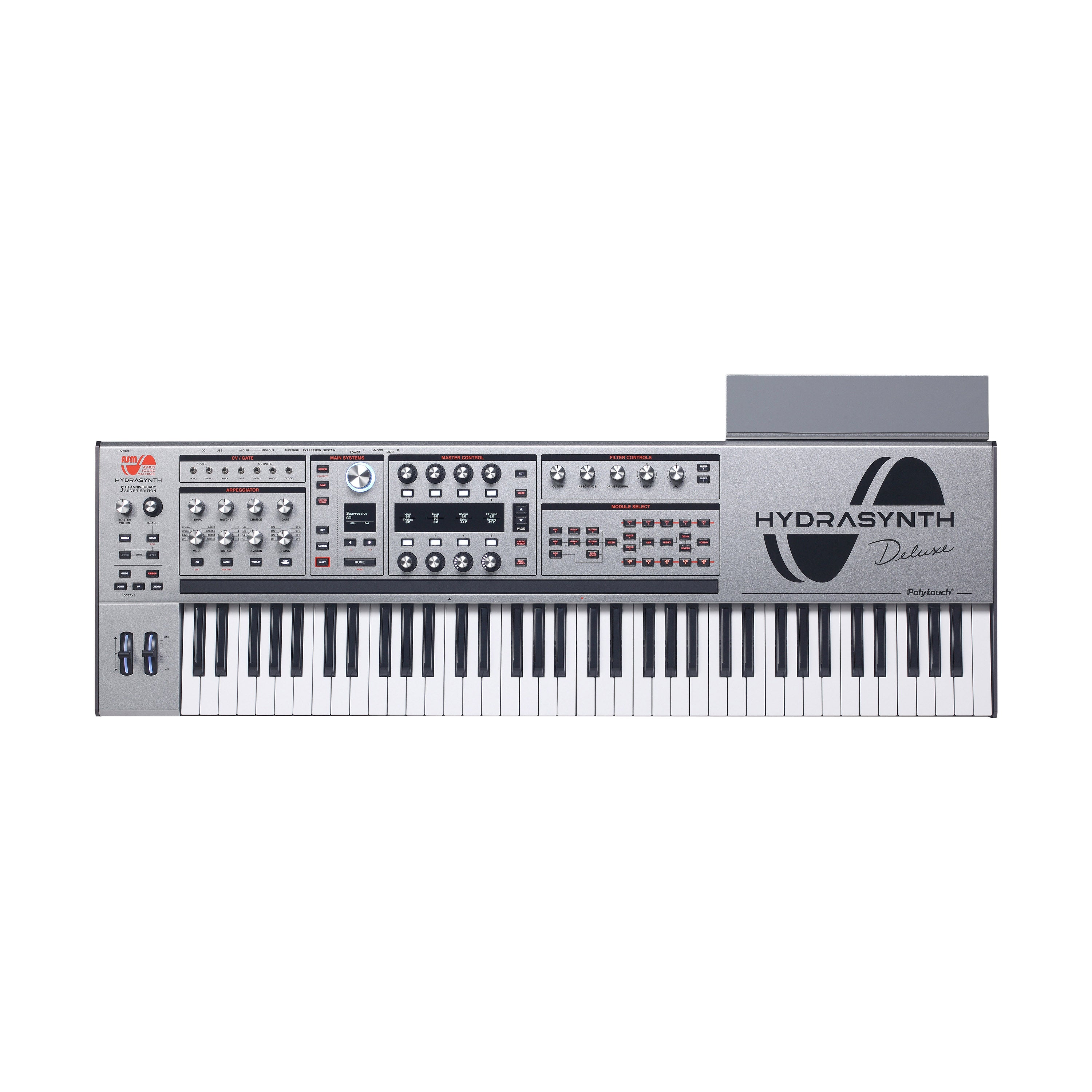 ASM Hydrasynth Deluxe Silver Edition