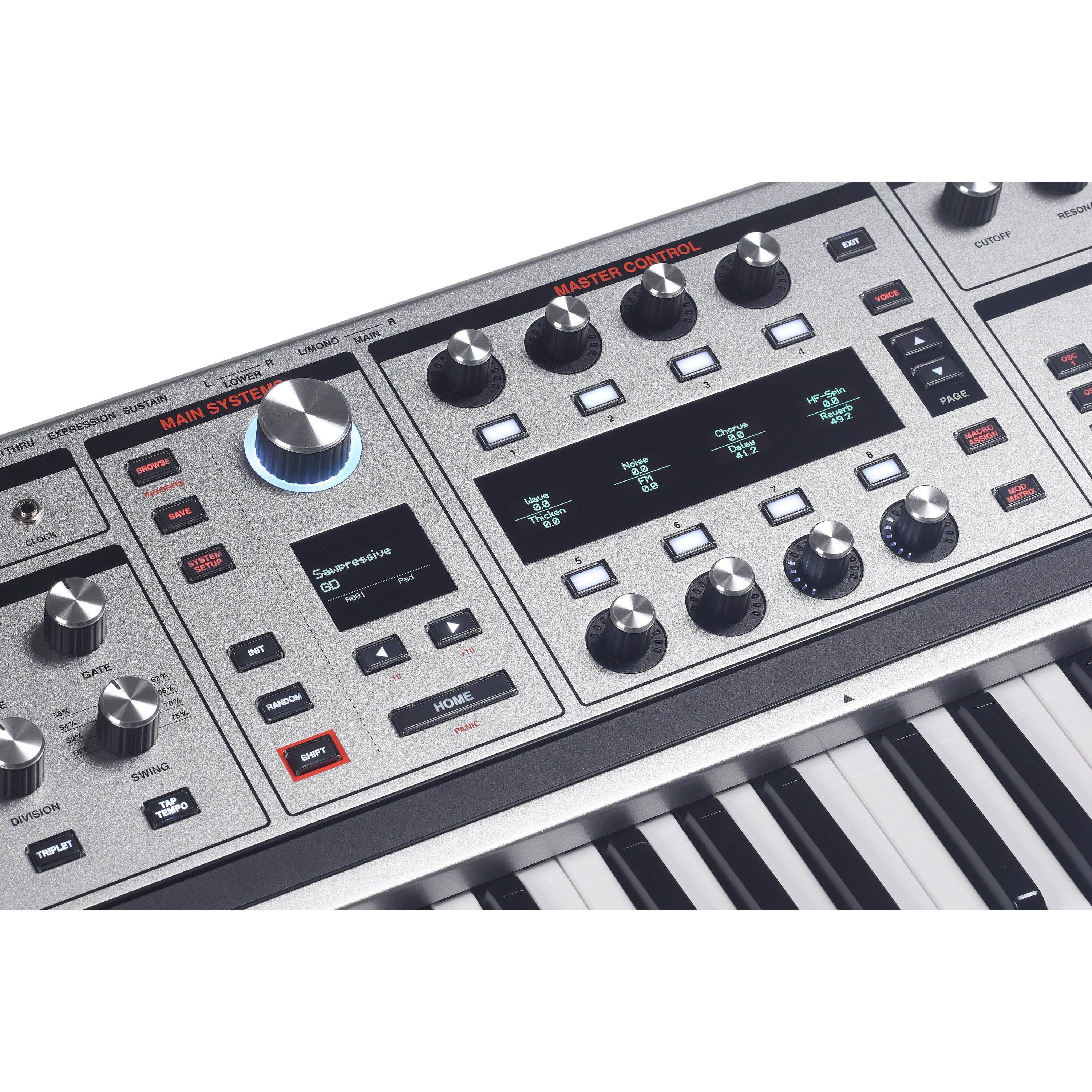 ASM Hydrasynth Deluxe Silver Edition