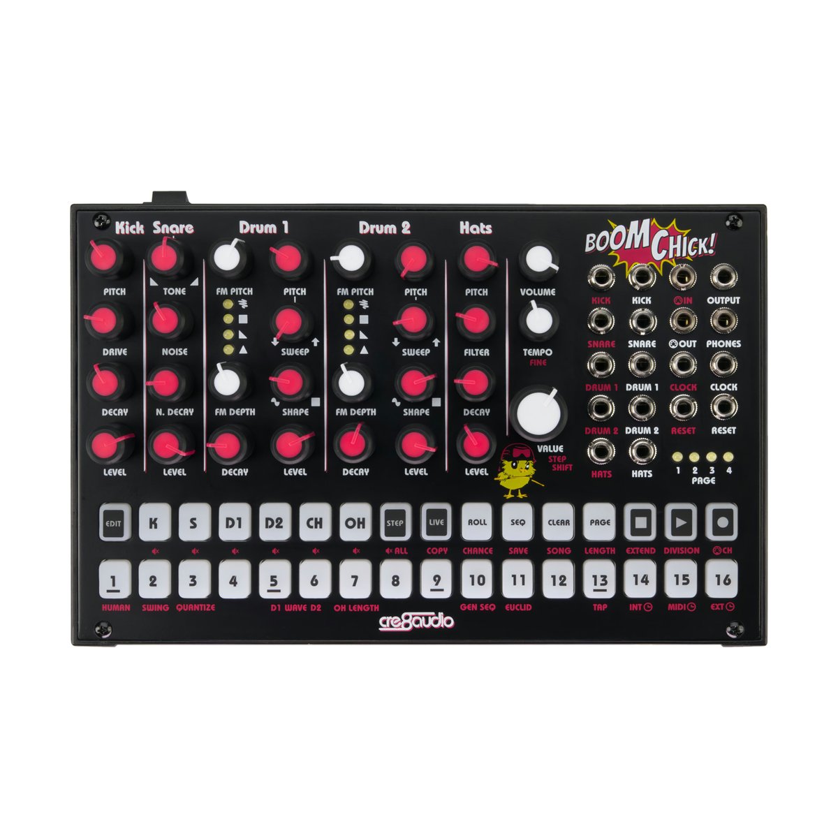 Cre8audio Boom Chick - Syntezator Perkusyjny