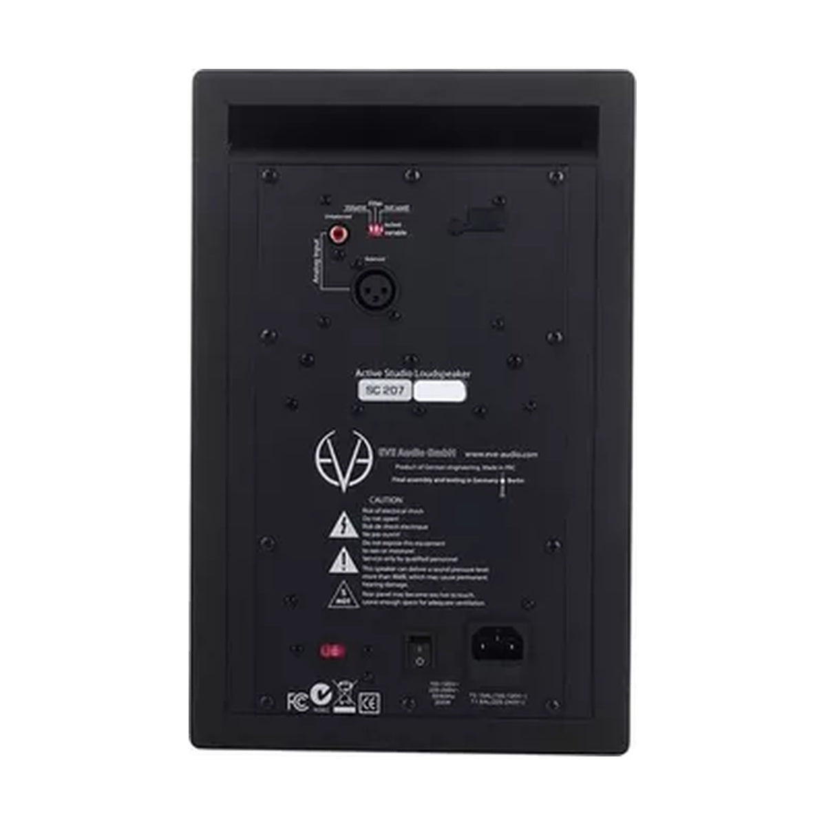 EVE AUDIO SC207 All Black - 2-drożny Monitor Studyjny