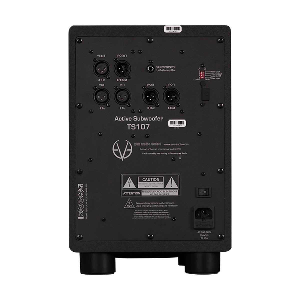 Eve Audio TS107 - 1-drożny Subwoofer Studyjny