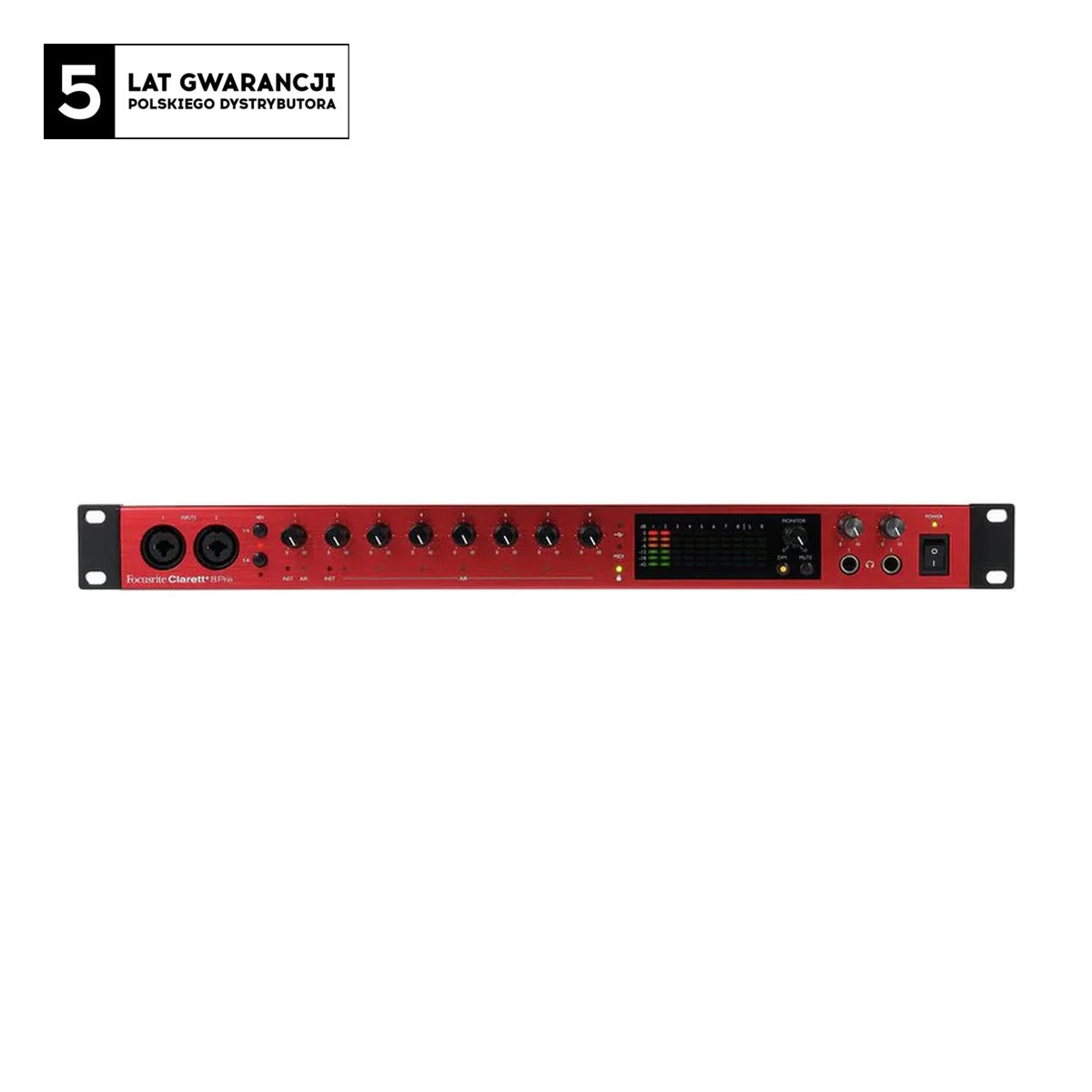 Focusrite Pro Clarett+ 8Pre USB