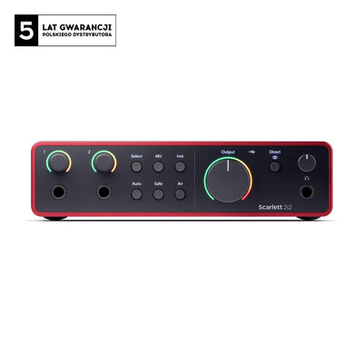 Focusrite Scarlett 2i2 4th Gen