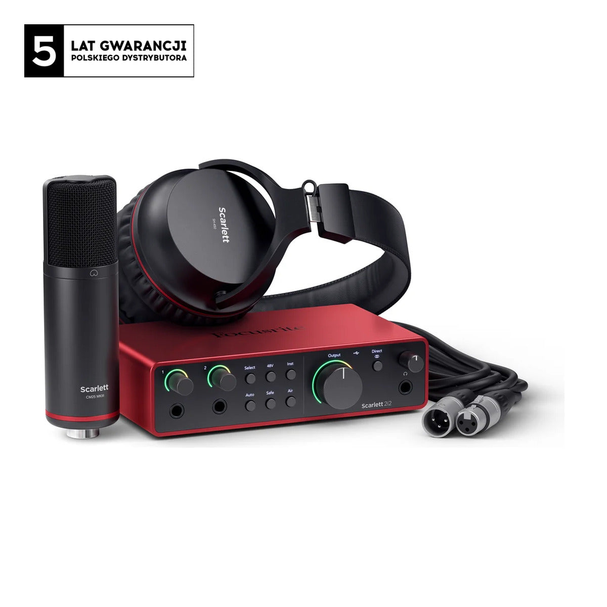 Focusrite Scarlett 2i2 Studio 4th Gen