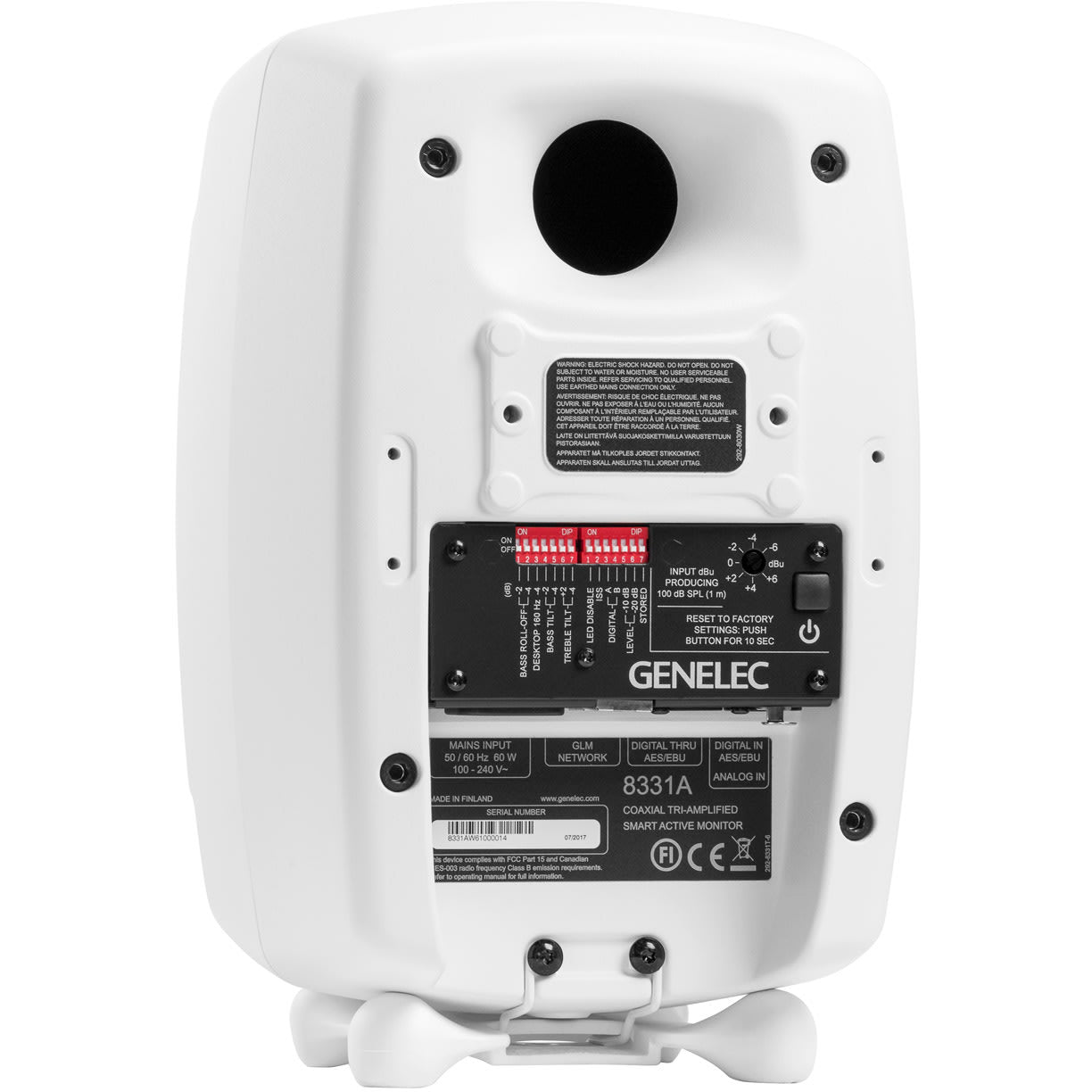 GENELEC 8331AW Monitor SAM 8331A white