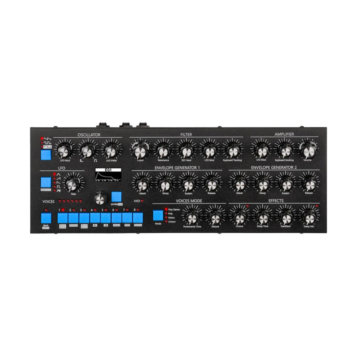 GS Music - Bree6 Desktop (Black)