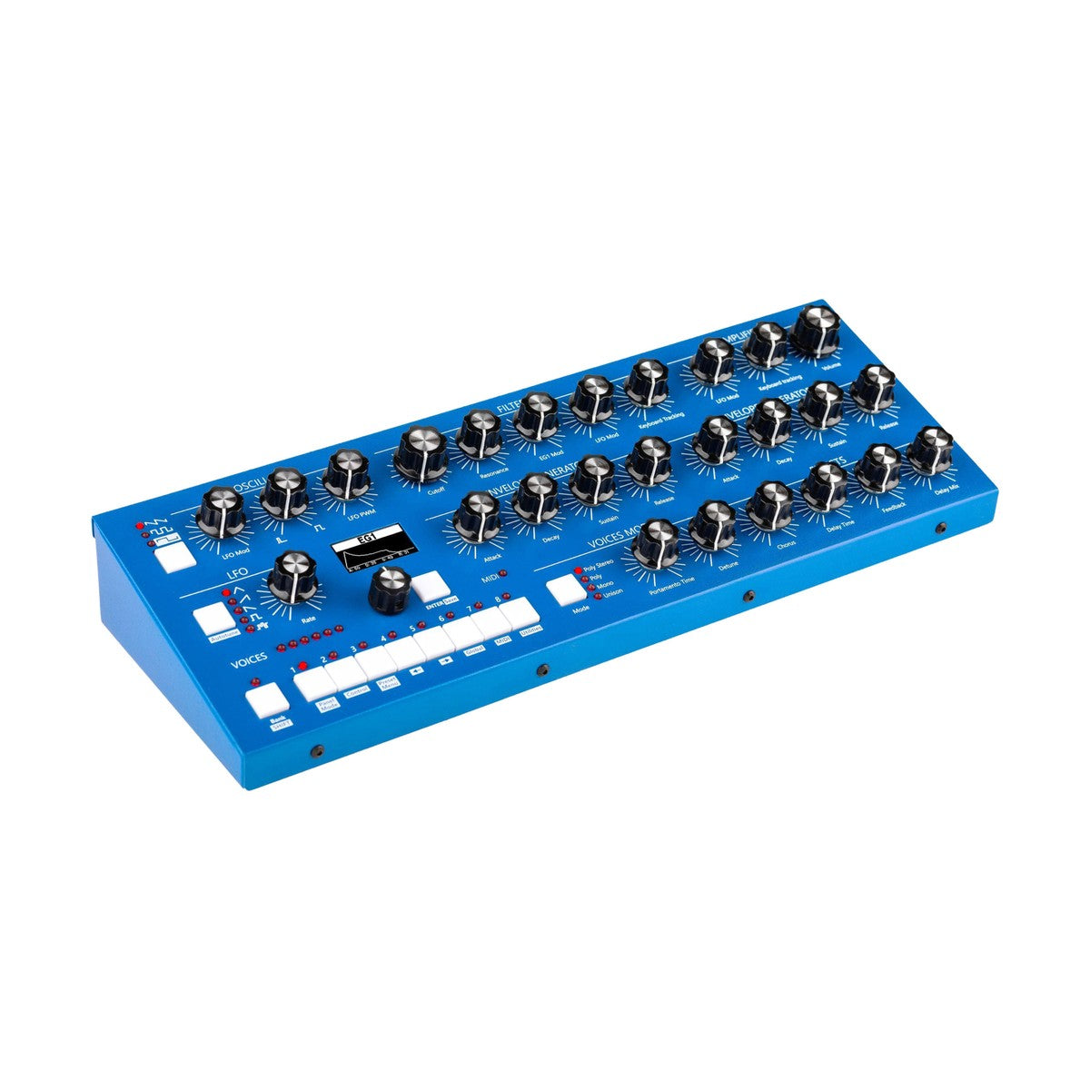 GS Music - Bree6 Desktop (Blue) - Analogowy Syntezator