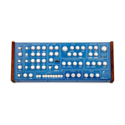 GS e7 Analog Polyphonic Synthesizer (Blue) - Analogowy Syntezator