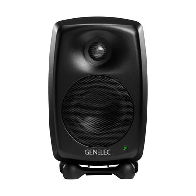 Aktywny monitor studyjny Genelec 8010A Black (Czarny) - widok z przodu