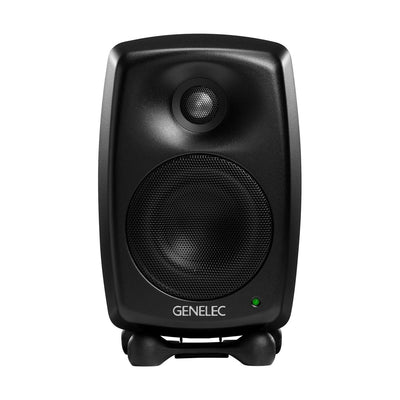 Aktywny monitor studyjny Genelec 8020D Black (Czarny) - widok z przodu