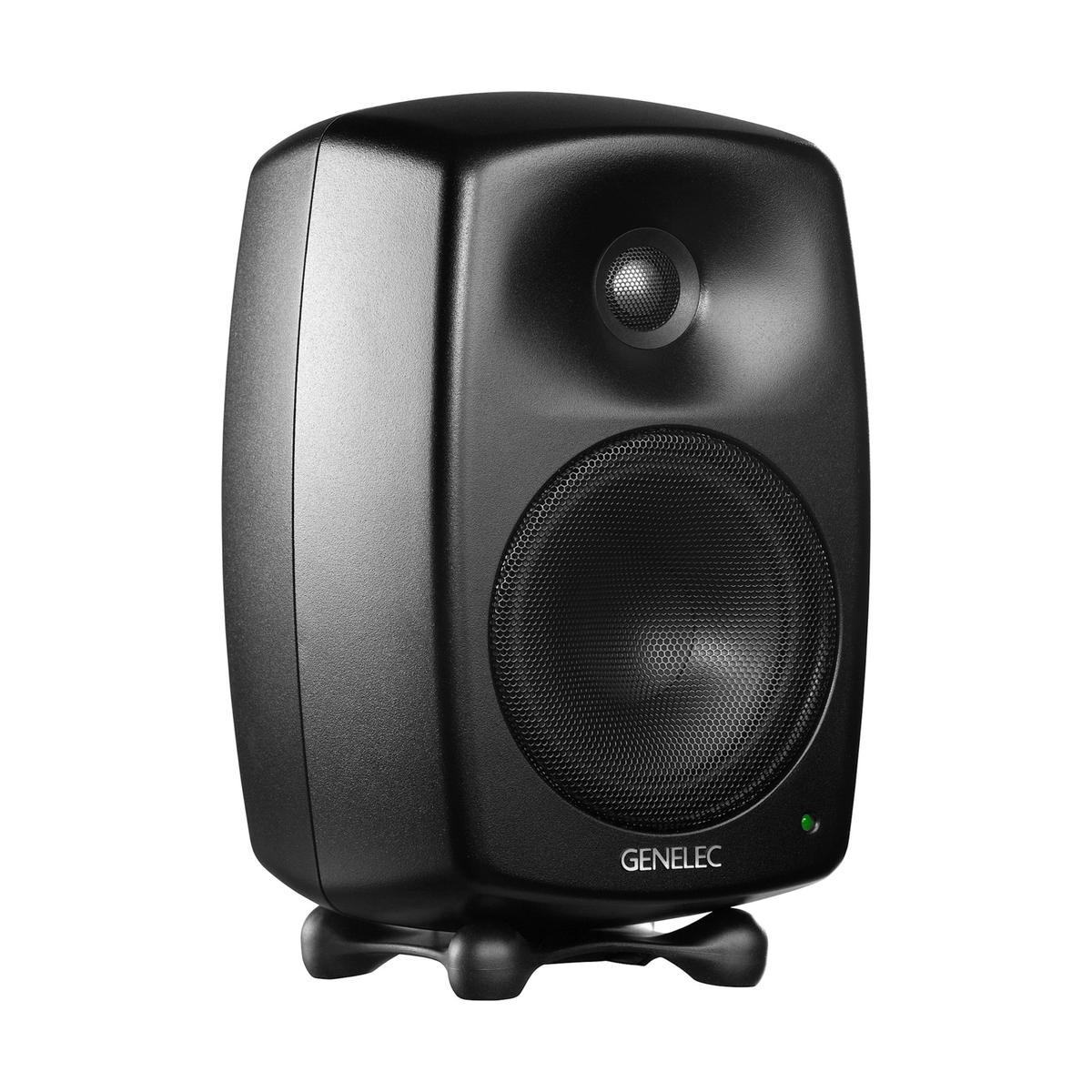 Aktywny monitor studyjny Genelec 8330A Black z systemem SAM widok z boku