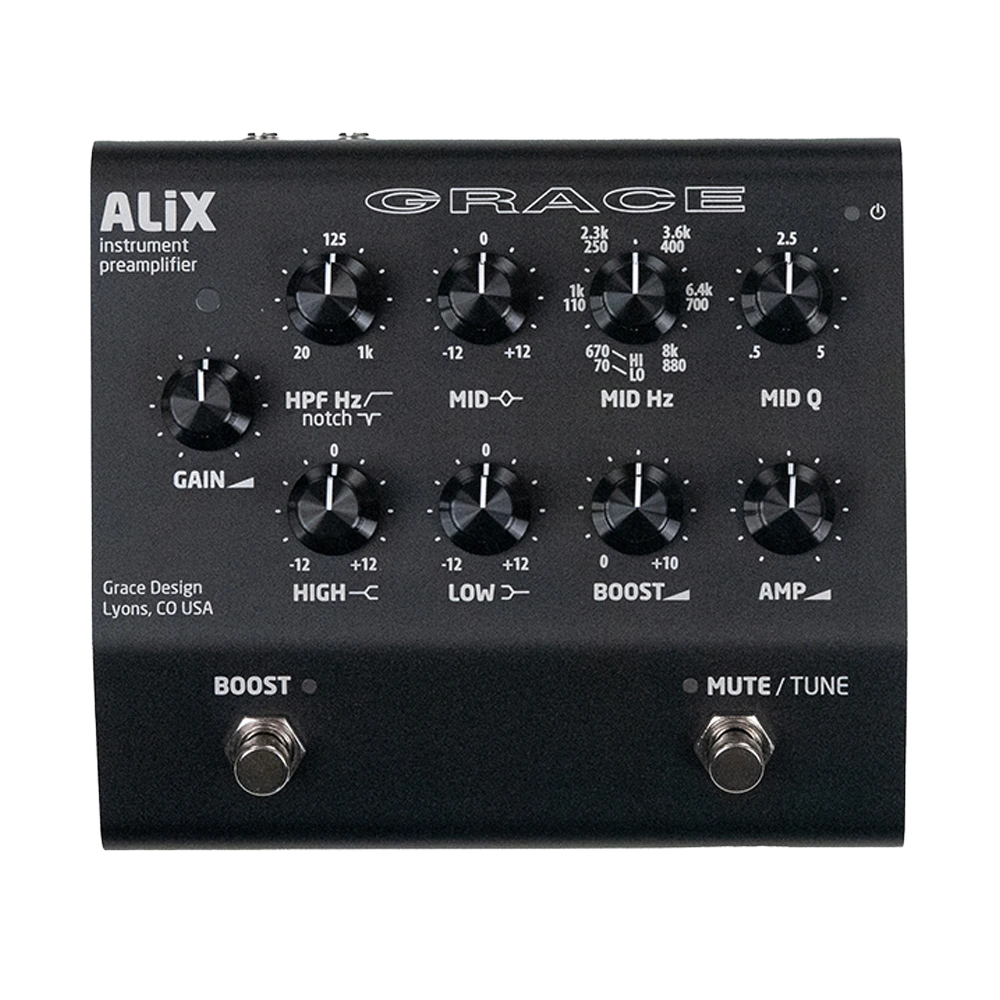 Grace Design AliX-BK Instrument DI/EQ/Boost