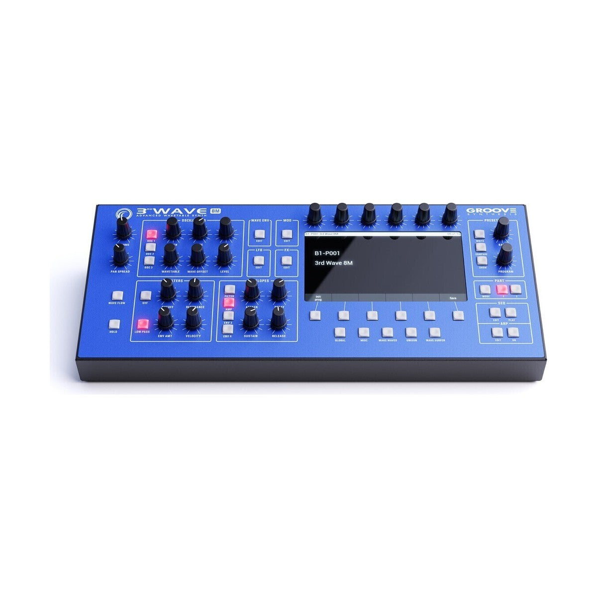 Groove Synthesis 3rd Wave 8M Desktop Module - Hybrydowy Syntezator