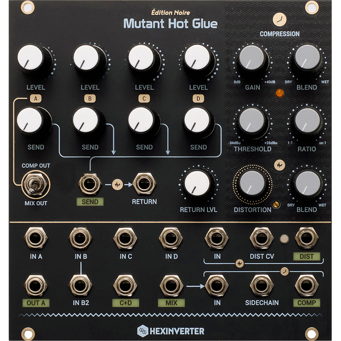 Erica Synths Hexinverter Mutant Hot Glue