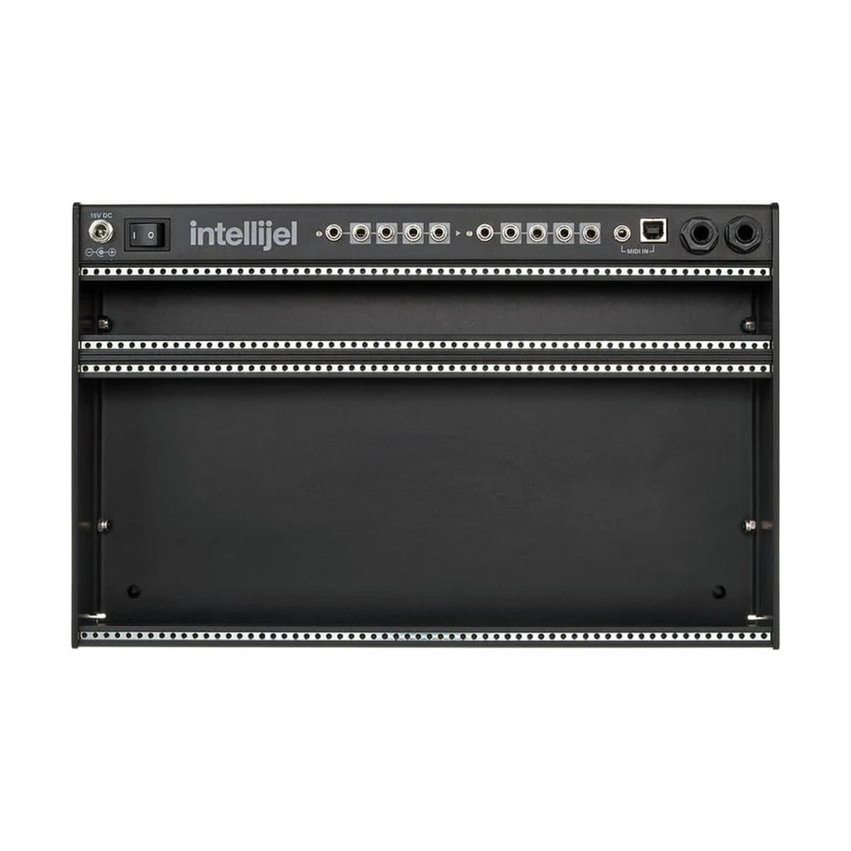 Intellijel Palette 4U x 62HP Black (Stealth) powered case