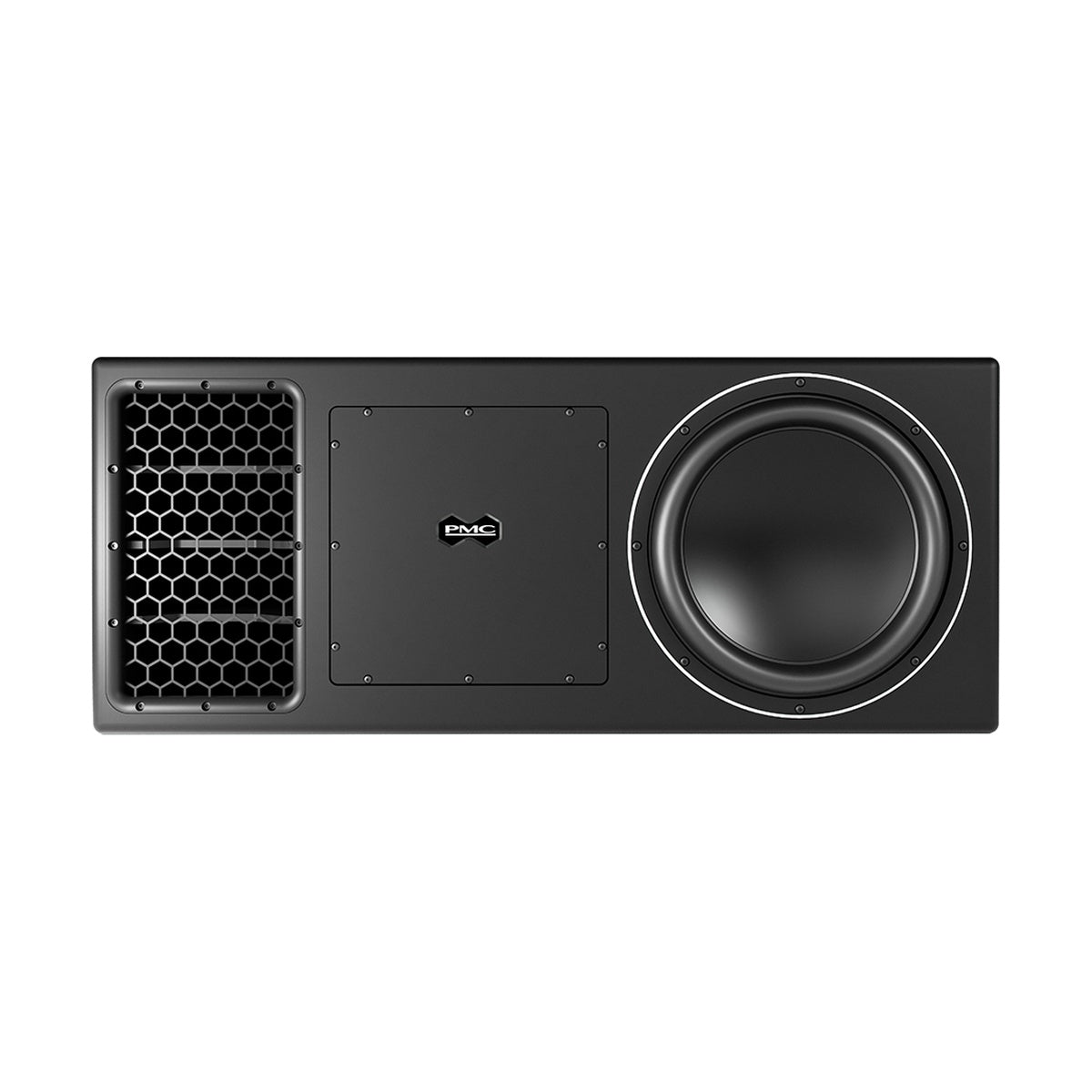 Aktywny subwoofer studyjny PMC 15 SUB widok z przodu