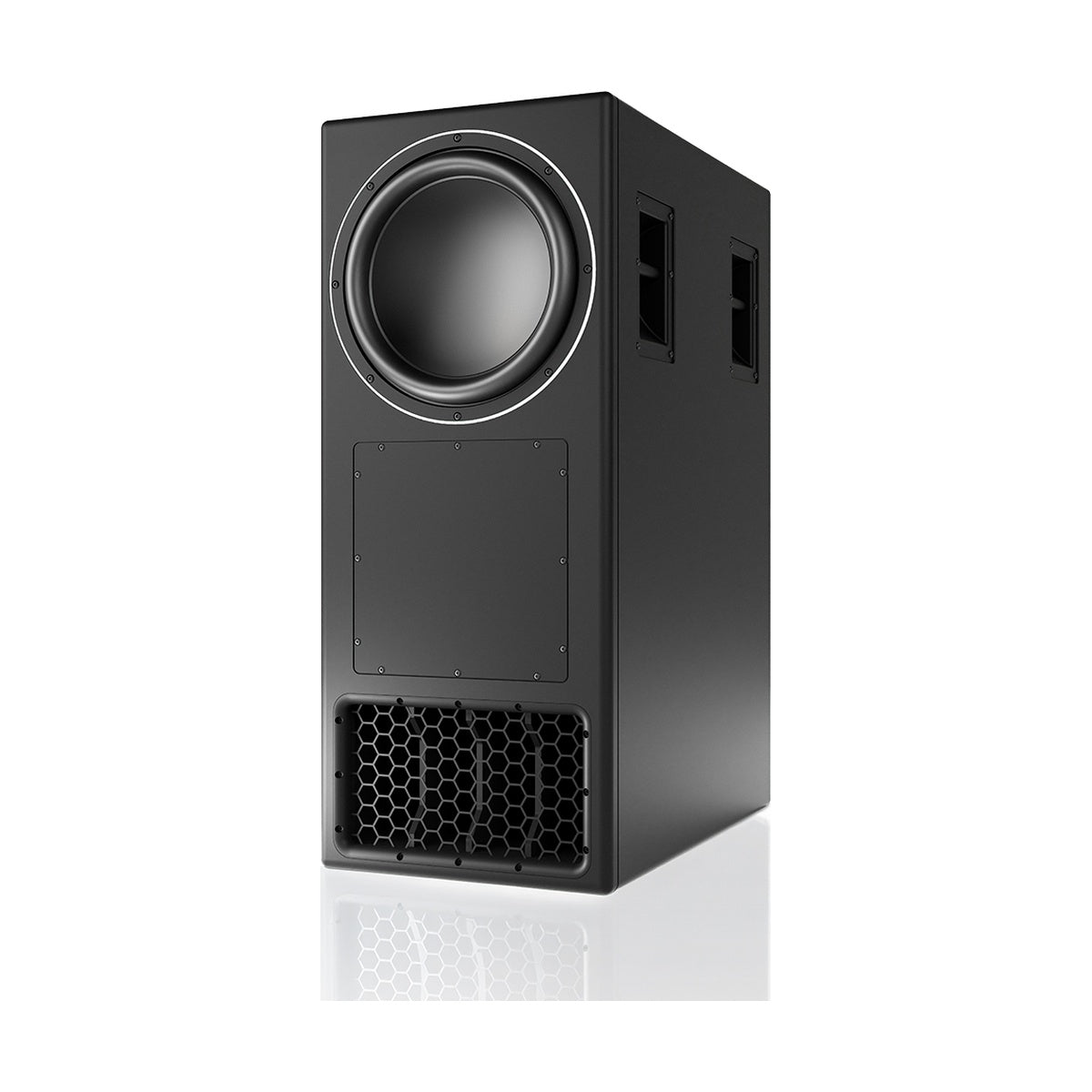 Aktywny subwoofer studyjny PMC 15 SUB XBD widok z boku