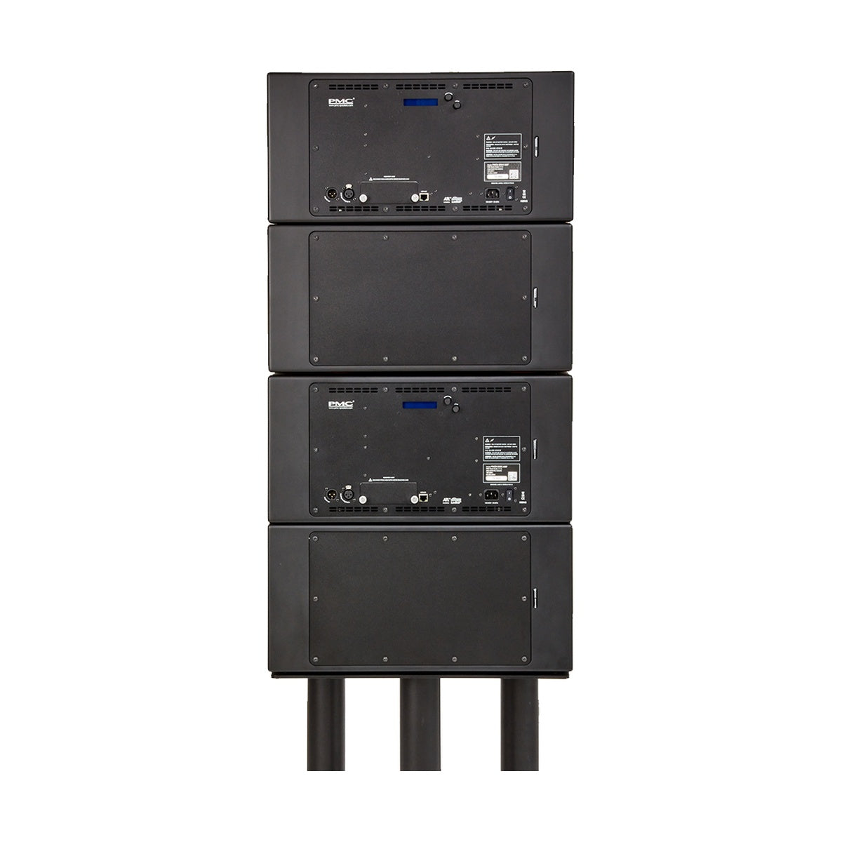 Aktywny monitor studyjny PMC 8-2 XBD z rozszerzonym basem - widok z tyłu
