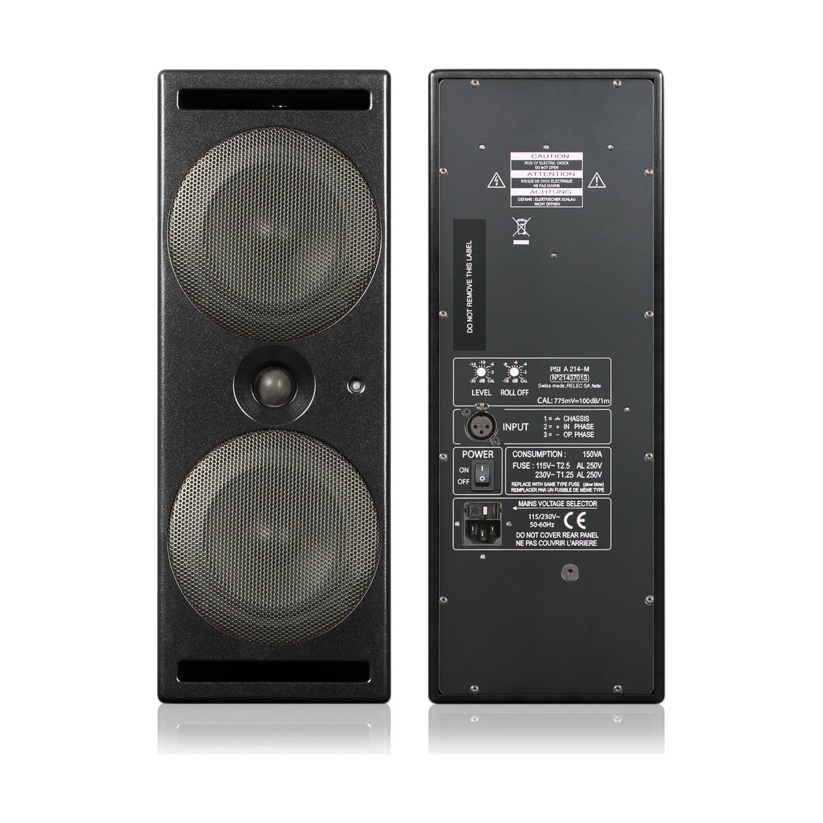 PSI Audio A 214-M Metal Black - Aktywny monitor studyjny