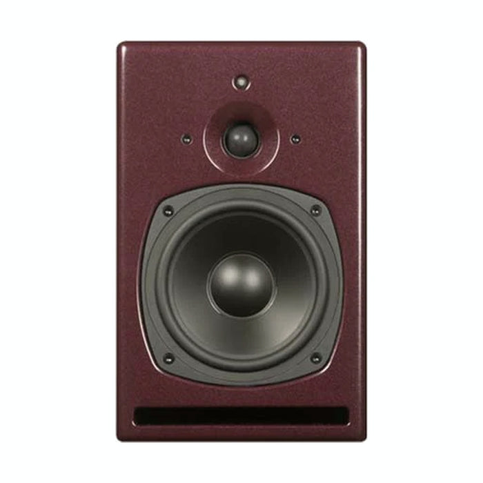 Monitor studyjny aktywny PSI Audio A17-M, czerwony, 2‑drożny – zdjęcie produktu - widok z przodu