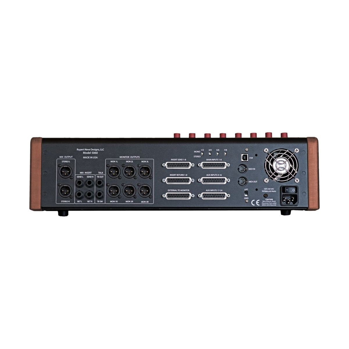 Rupert Neve Designs 5060 Centerpiece 24 x 2 Desktop Mixer- Now in Shelford Blue