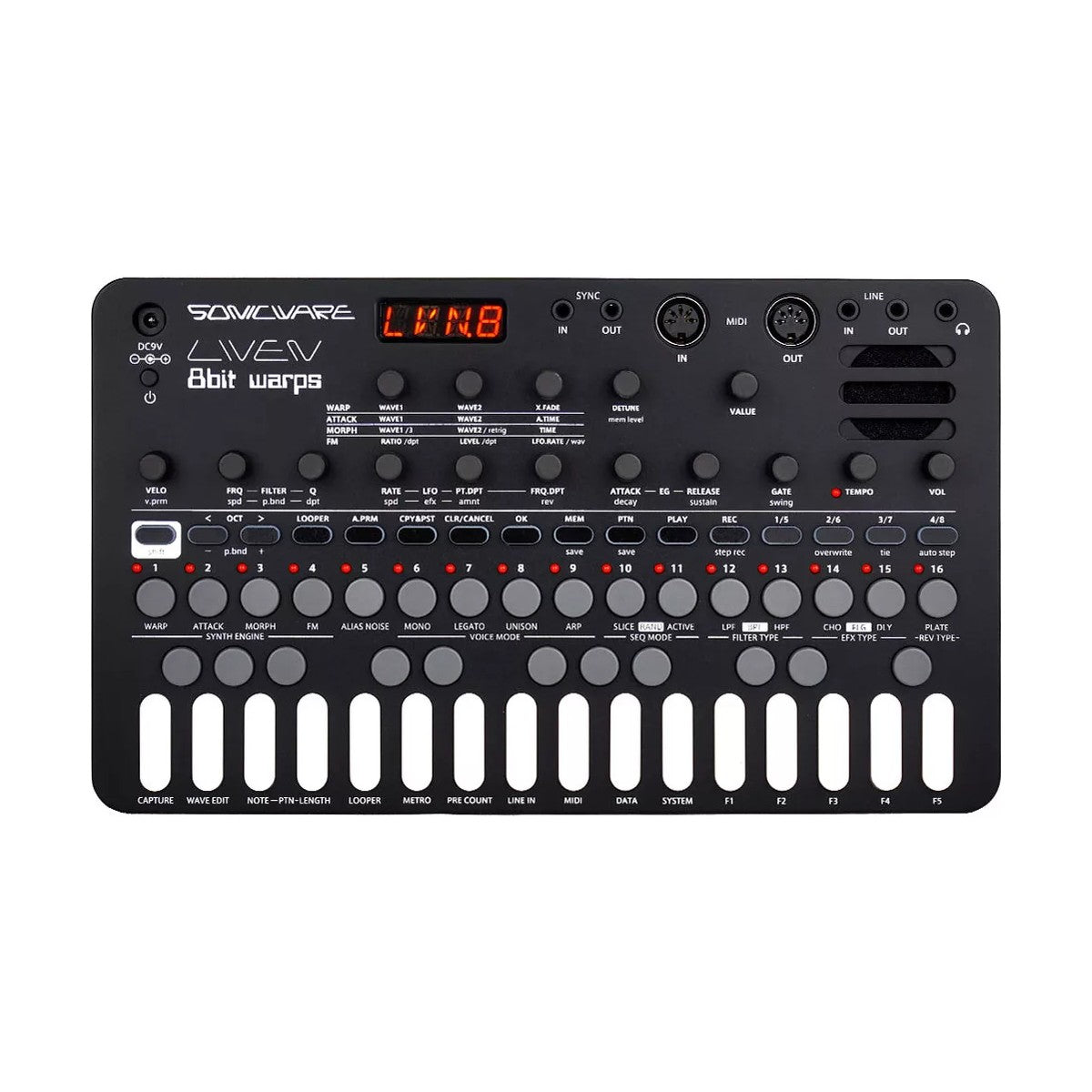 Sonicware LIVEN 8bit warps