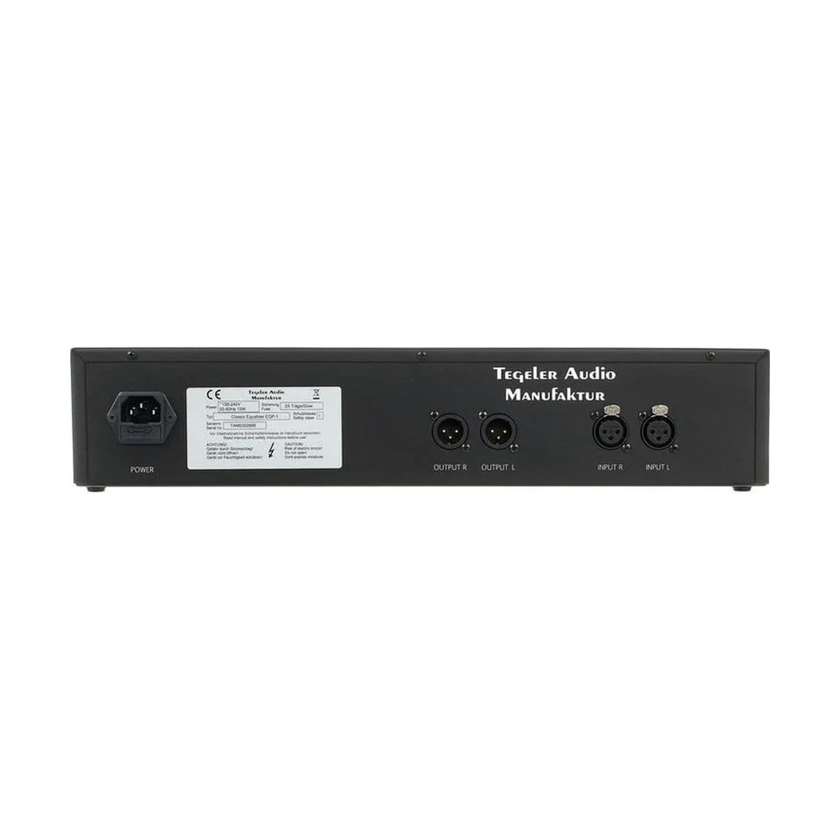 Tegeler Audio Manufaktur Classic Equalizer EQP-1 – Passive Tube Equalizer