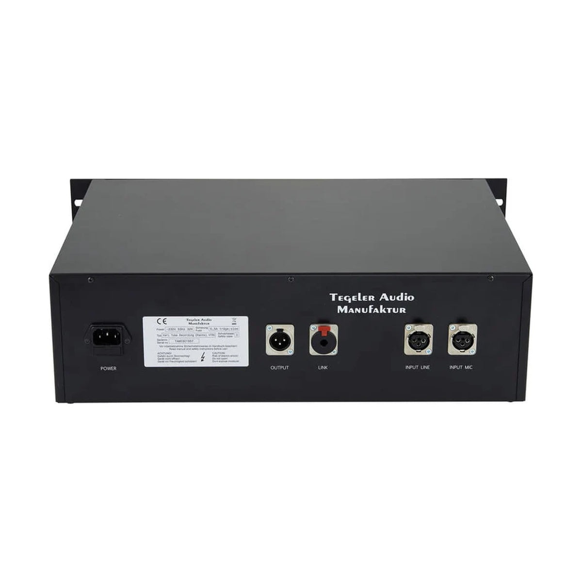Tegeler Audio Manufaktur Vari Tube Recording Channel VTRC – Channel Strip