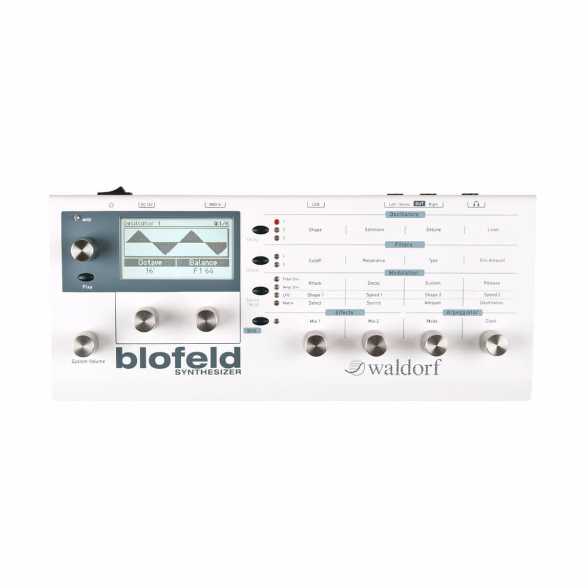 Waldorf Blofeld Desktop white