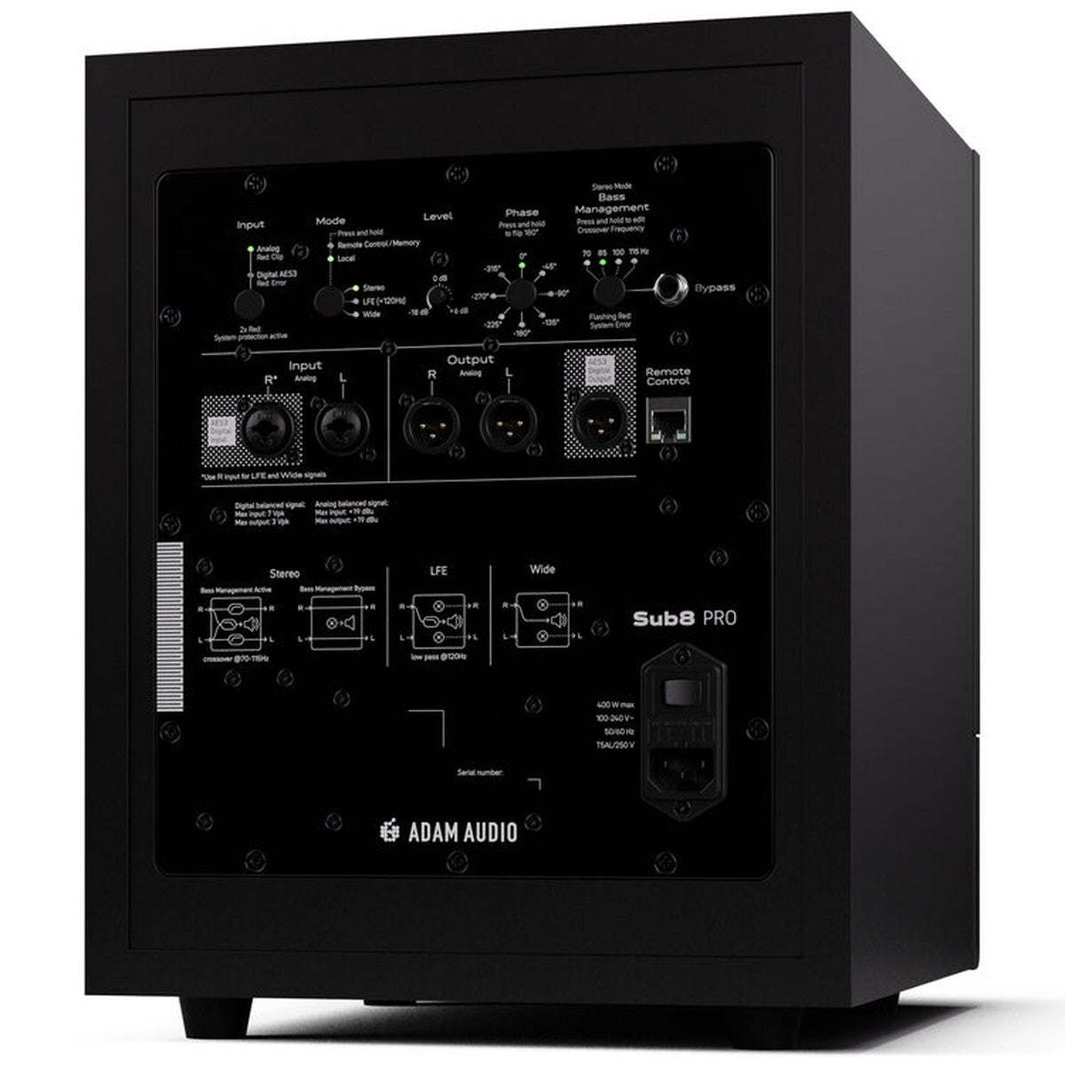 ADAM Sub8 Pro Aktywny subwoofer studyjny