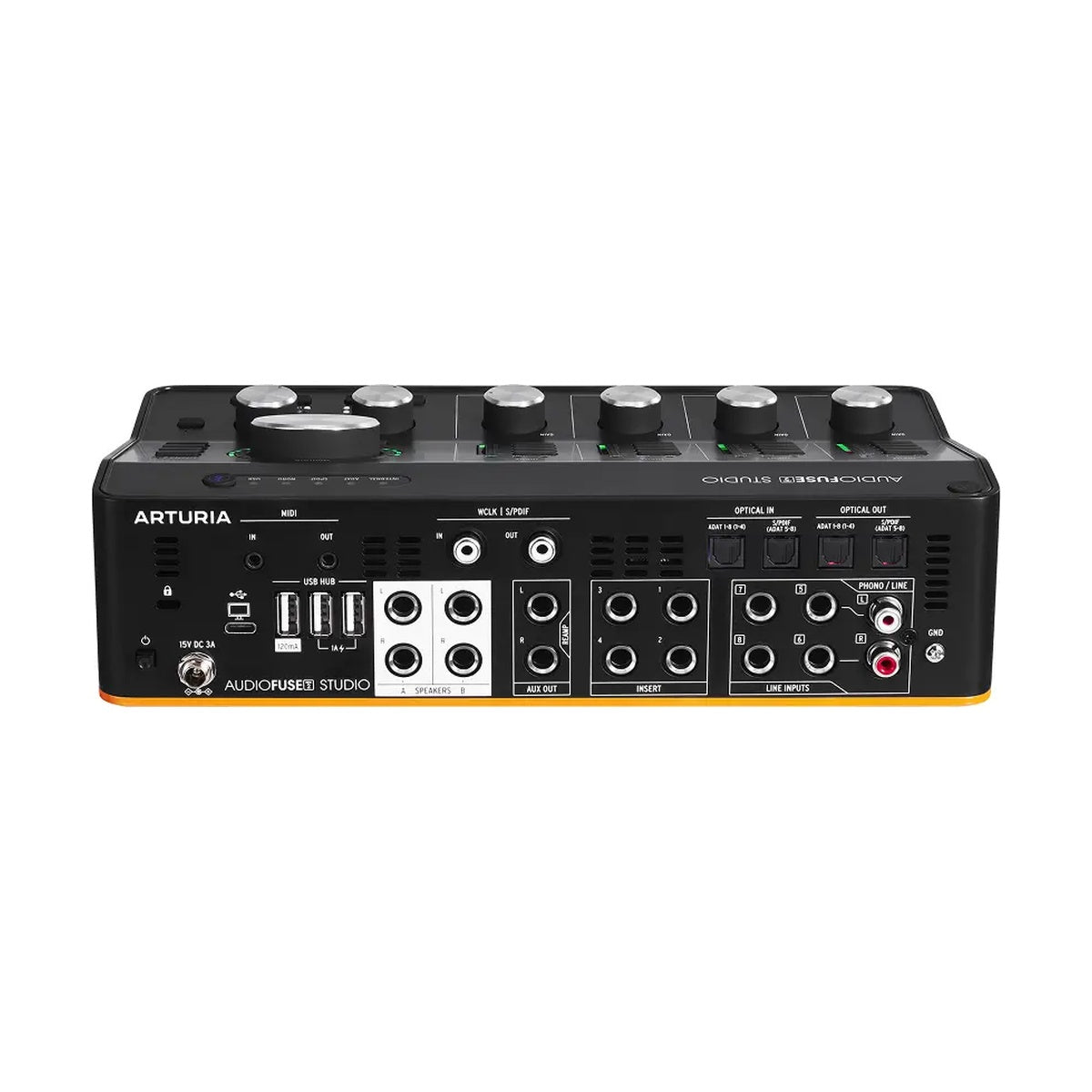 Arturia AudioFuse Studio Rev2 – interfejs audio USB-C, widok 3