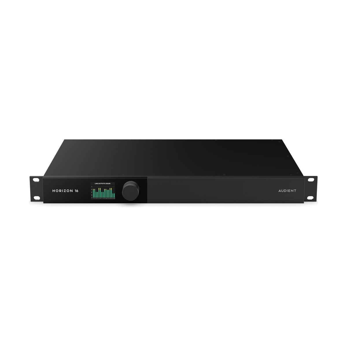 Audient Horizon 16 – interfejs audio Thunderbolt 3, widok z przodu pod kątem