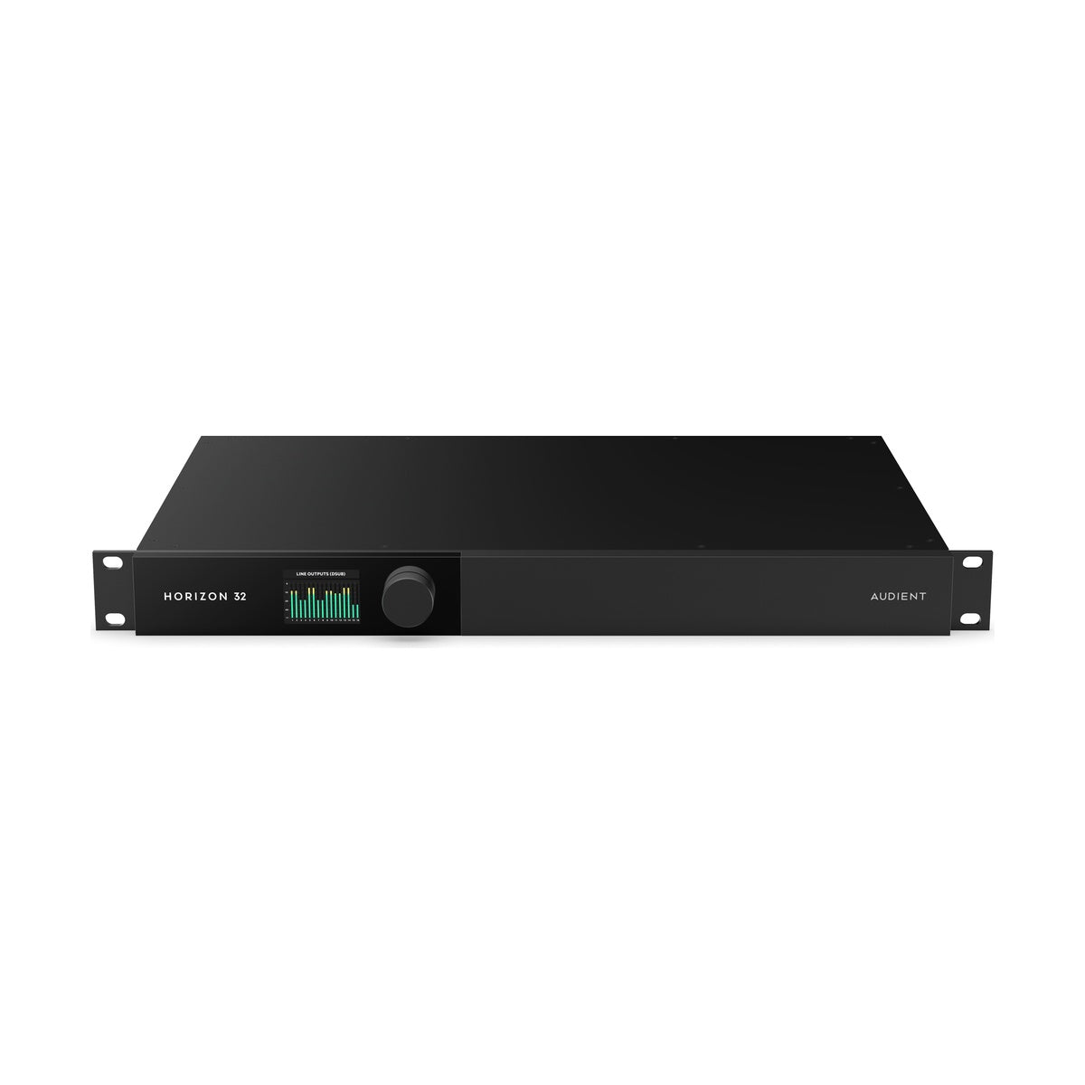 Audient Horizon 32 – interfejs audio Thunderbolt 3, widok z przodu pod kątem