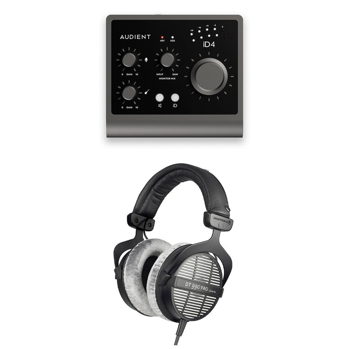 Audient iD4 MKII + Beyerdynamic DT 990 250 Ohm