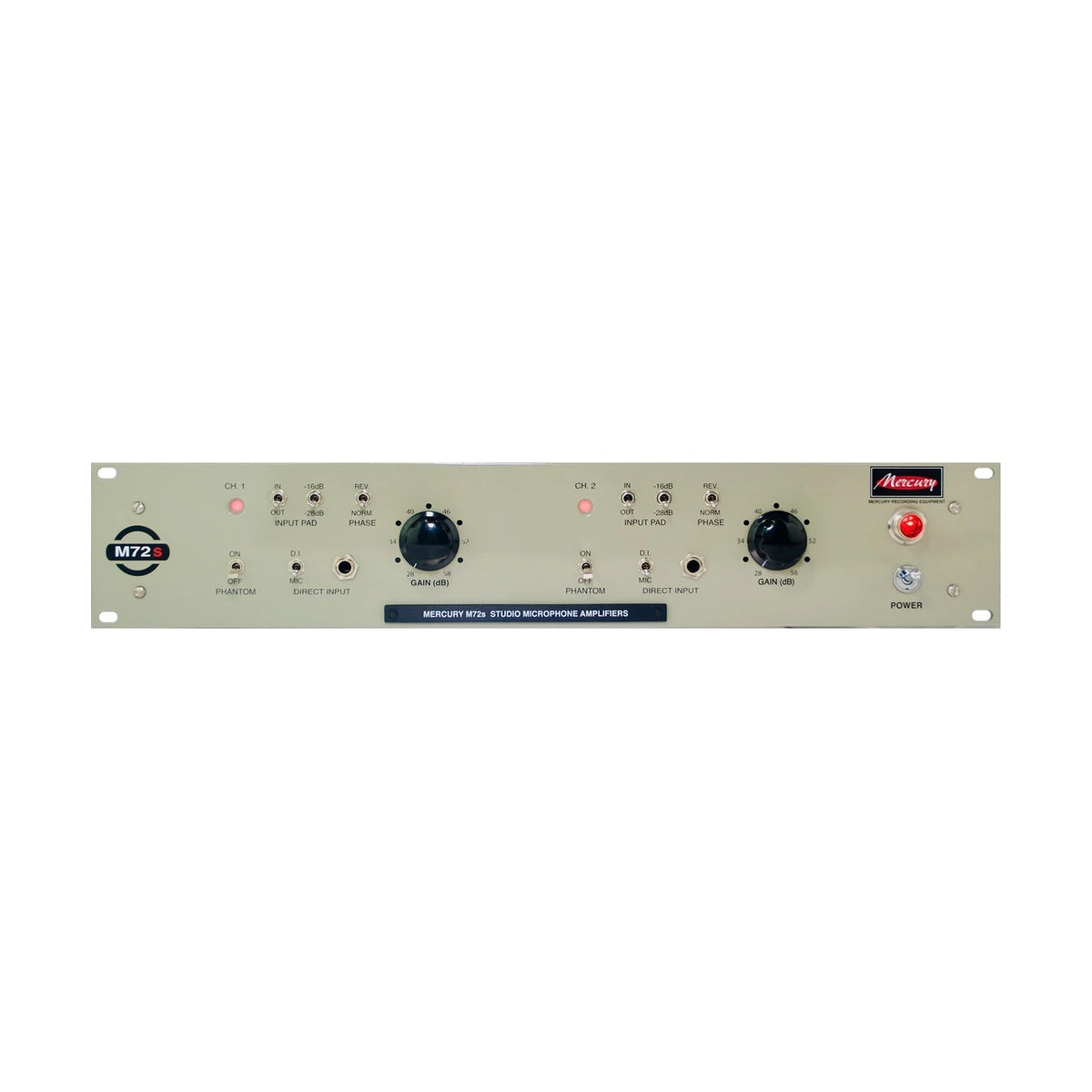 Mercury M72s MKIV – dwukanałowy preamp lampowy