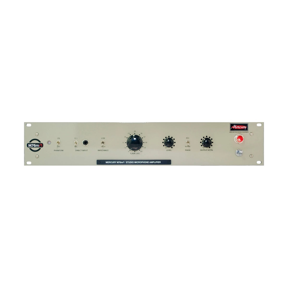 Mercury M76m/1 MKIV – jednokanałowy preamp V76