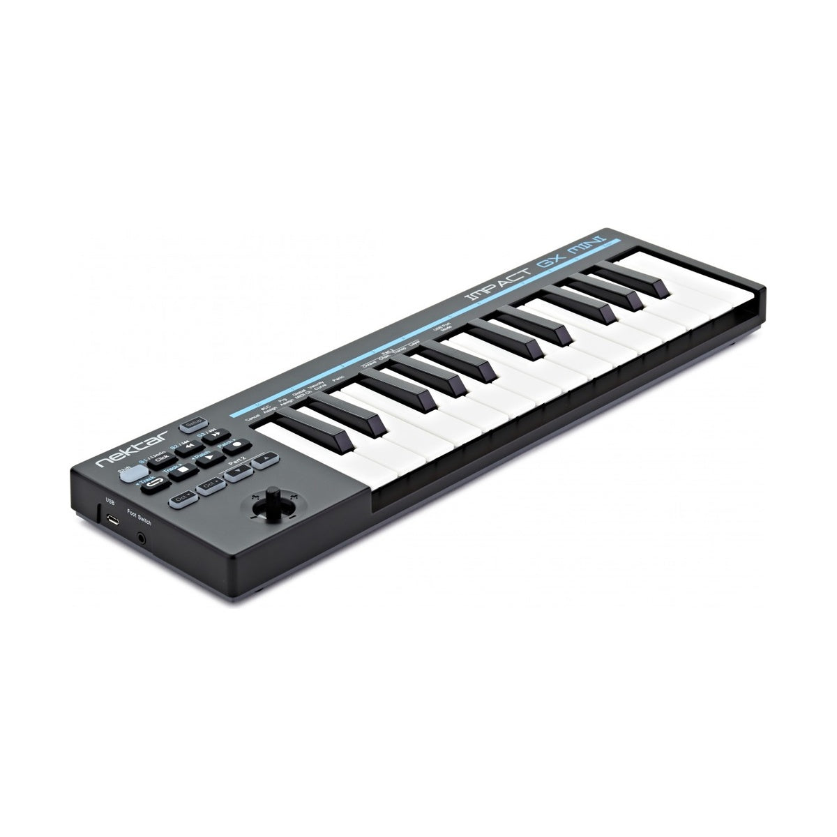 Nektar Impact GX Mini – mini klawiatura MIDI 25, widok 3