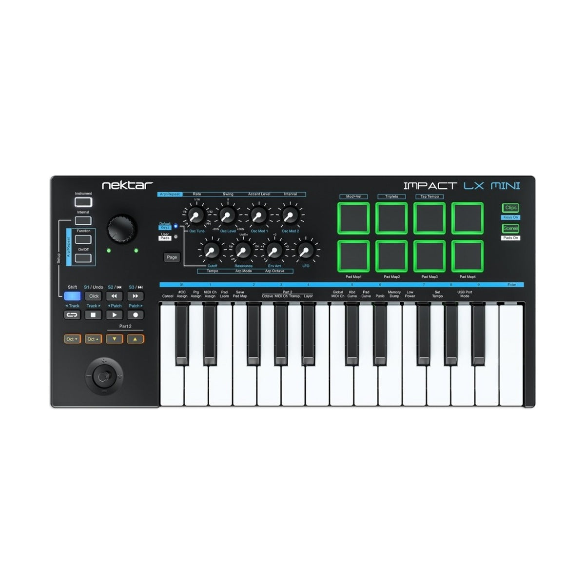 Nektar Impact LX Mini – mini klawiatura z padami