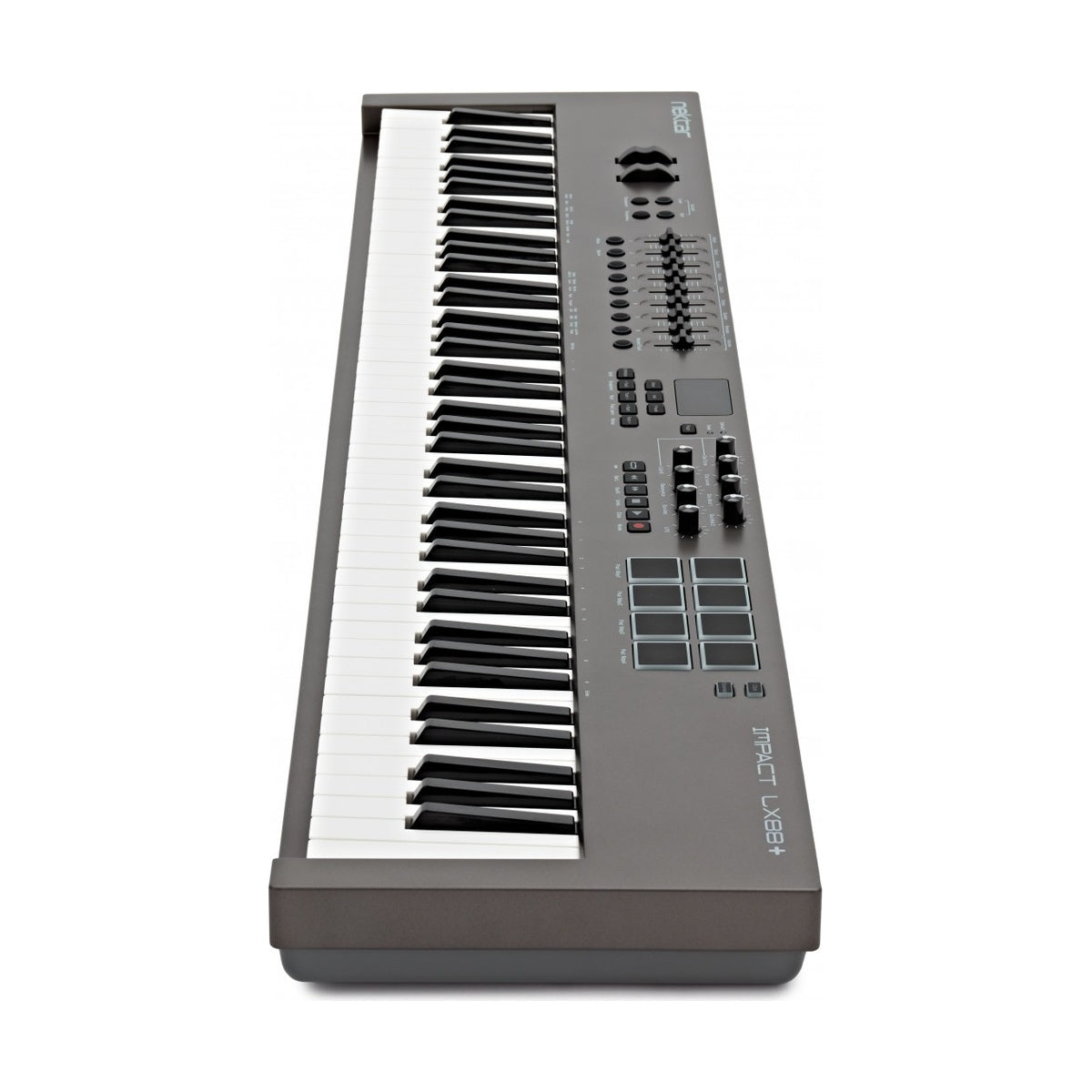 Nektar Impact LX88+ – klawiatura MIDI 88 półważona, widok 3