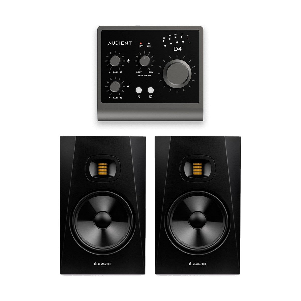 ADAM T8V 2 pcs + Audient iD4 MKII